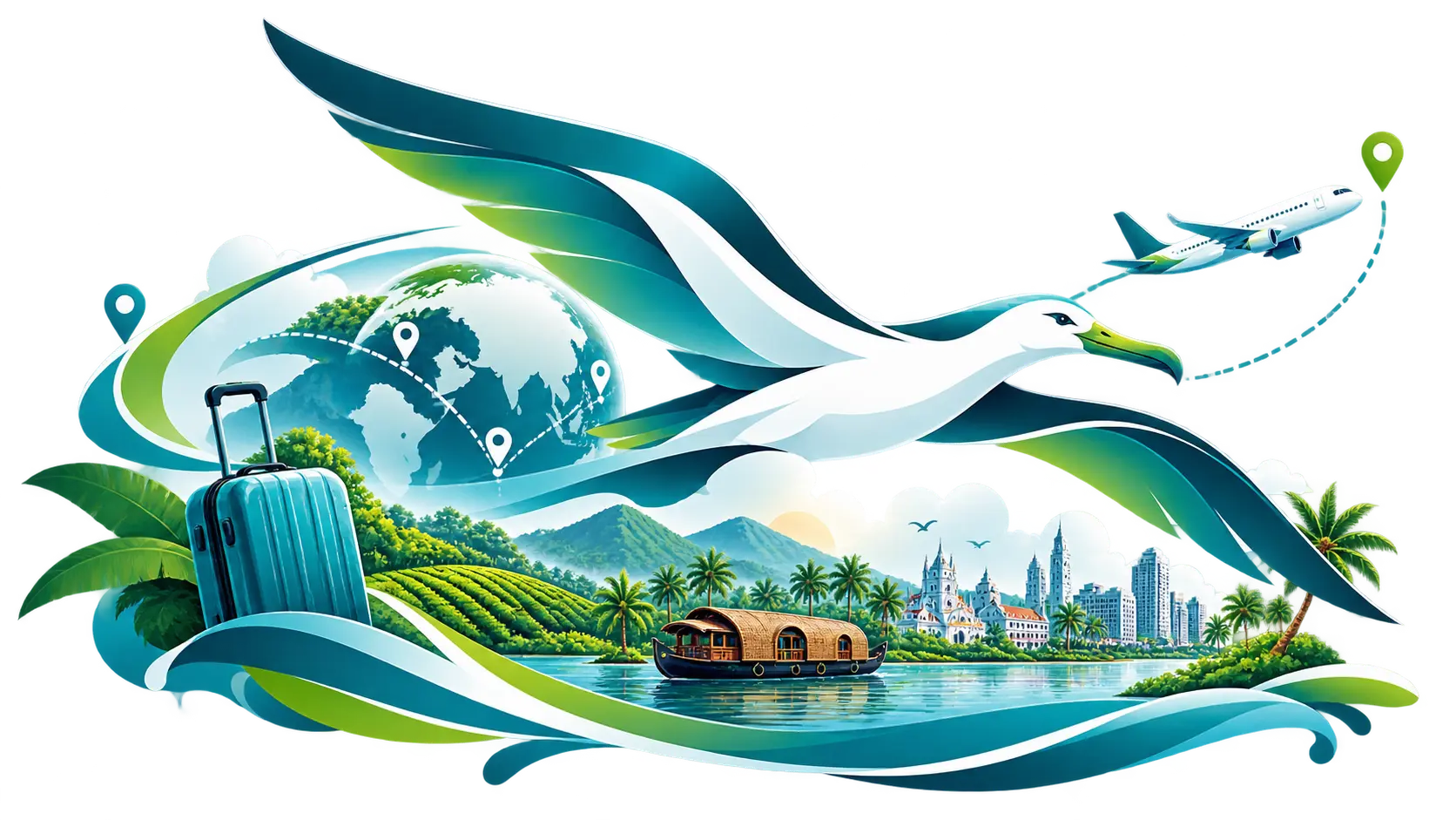 Click My Tours travel illustration